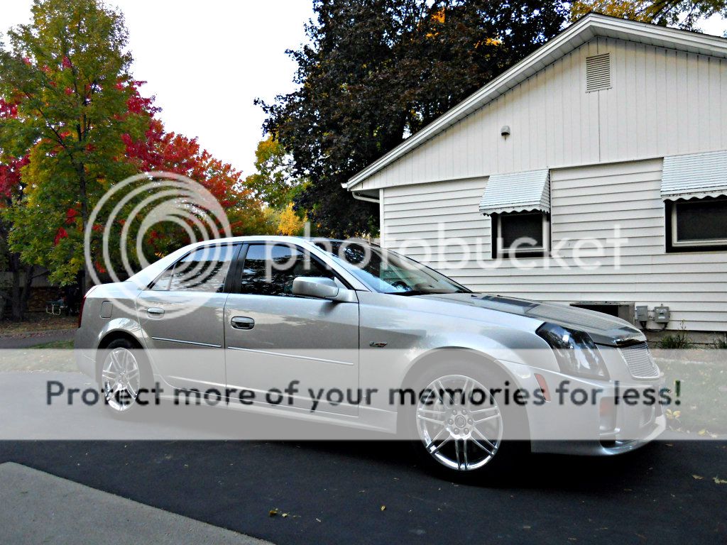 Accessory wheels on my 06 CTSV